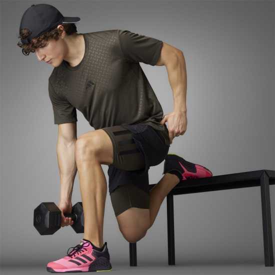 Adidas Мъжки Шорти Power Workout Two-In-One Shorts Mens  Мъжки къси панталони