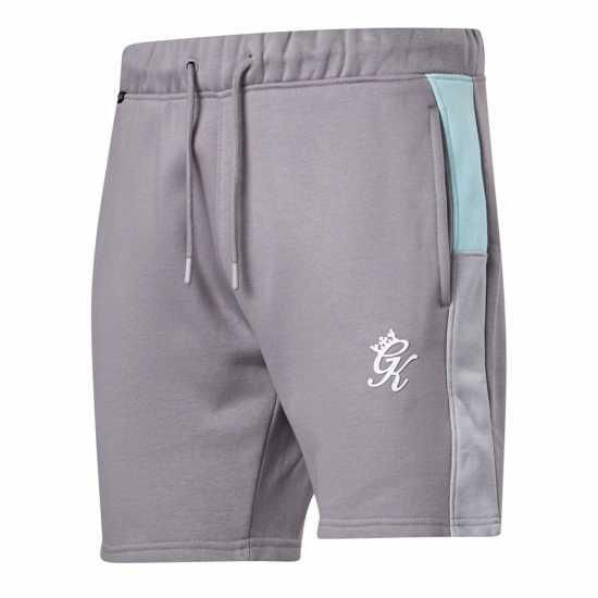 Gym King Contrast Panel Short - Urban Grey/light Grey/mint Gym King Contrast Panel Short - Urban Grey/light Grey/mint