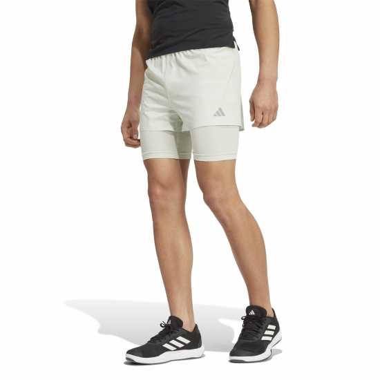 Мъжки къси панталони Adidas Мъжки Къси Панталони За Фитнес Hr 2In1 Sho Gym Short Mens Adidas Мъжки Къси Панталони За Фитнес Hr 2In1 Sho Gym Short Mens Мъжки къси панталони