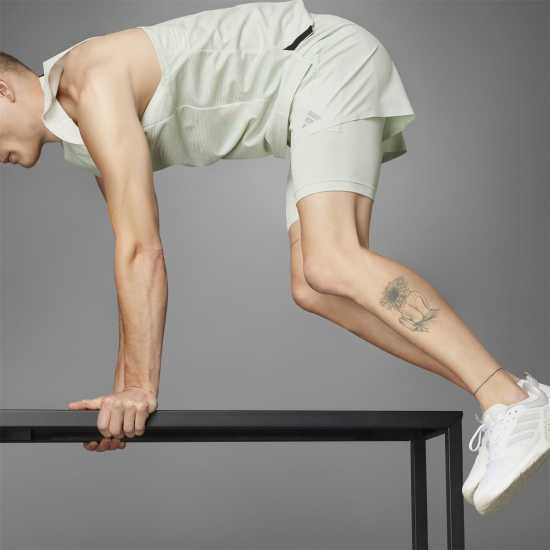 Мъжки къси панталони Adidas Мъжки Къси Панталони За Фитнес Hr 2In1 Sho Gym Short Mens Adidas Мъжки Къси Панталони За Фитнес Hr 2In1 Sho Gym Short Mens Мъжки къси панталони