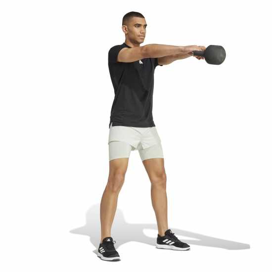 Мъжки къси панталони Adidas Мъжки Къси Панталони За Фитнес Hr 2In1 Sho Gym Short Mens Adidas Мъжки Къси Панталони За Фитнес Hr 2In1 Sho Gym Short Mens Мъжки къси панталони