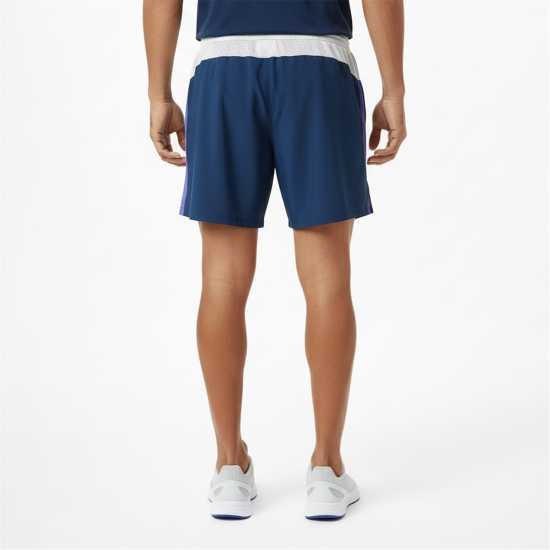 New Balance Men's Performance Gym Shorts Navy/Purple New Balance Men's Performance Gym Shorts Navy/Purple