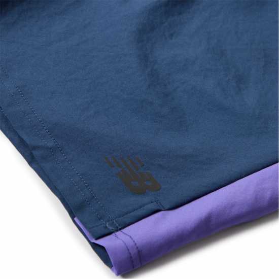 New Balance Men's Performance Gym Shorts Navy/Purple New Balance Men's Performance Gym Shorts Navy/Purple