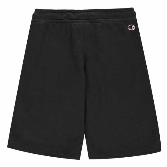 Champion Logo Shorts Black Детски къси панталони