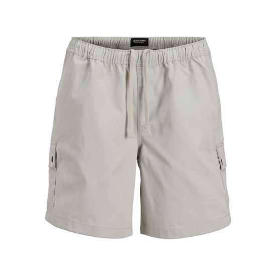 Мъжки Къси Панталони С Джобове Jack And Jones Bill Cargo Shorts Mens Глакиер Сиво Мъжки къси панталони
