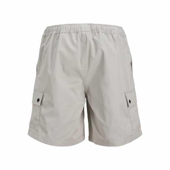 Мъжки Къси Панталони С Джобове Jack And Jones Bill Cargo Shorts Mens Глакиер Сиво Мъжки къси панталони