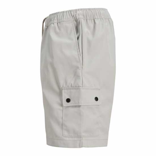 Мъжки Къси Панталони С Джобове Jack And Jones Bill Cargo Shorts Mens Глакиер Сиво Мъжки къси панталони