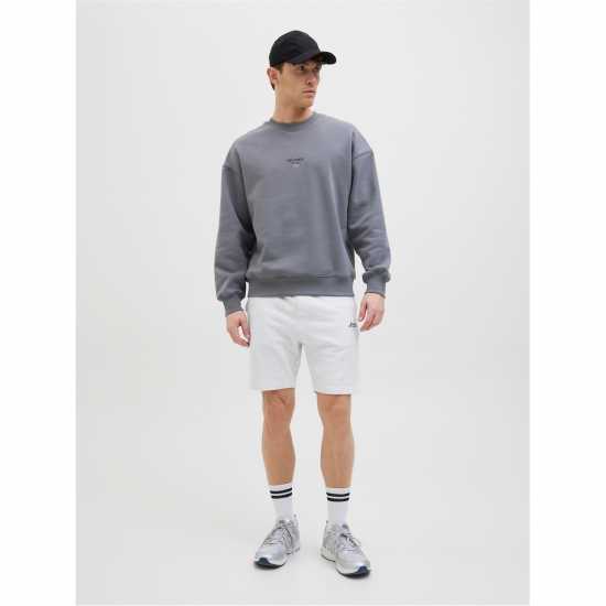 Мъжки къси панталони Jack And Jones Beau Shorts Бяло Меланж Jack And Jones Beau Shorts Бяло Меланж Мъжки къси панталони