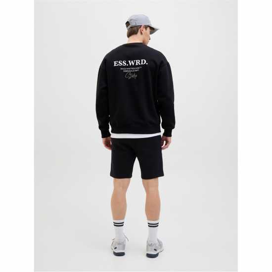 Мъжки къси панталони Jack And Jones Beau Shorts Черно Jack And Jones Beau Shorts Черно Мъжки къси панталони