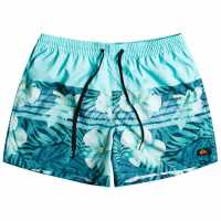 Quiksilver Мъжки Плувни Шорти Floral Stripe Swim Shorts Mens