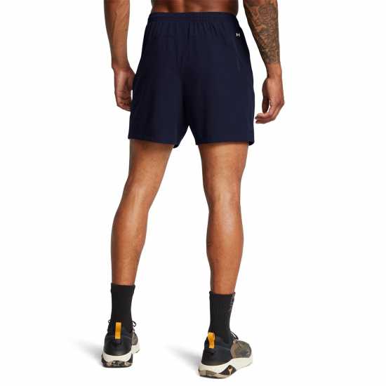 Мъжки къси панталони Under Armour Armour Pjt Rock Ultimate 5 Training Short Gym Mens Blue Under Armour Armour Pjt Rock Ultimate 5 Training Short Gym Mens Blue Мъжки къси панталони