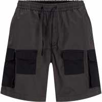 Мъжки Къси Панталони С Джобове Jack And Jones Alfie Cargo Shorts Mens Черно Мъжки къси панталони