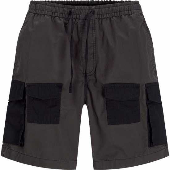 Мъжки Къси Панталони С Джобове Jack And Jones Alfie Cargo Shorts Mens Черно Мъжки къси панталони