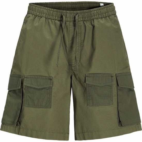 Мъжки къси панталони Мъжки Къси Панталони С Джобове Jack And Jones Alfie Cargo Shorts Mens Прахнато маслина Мъжки Къси Панталони С Джобове Jack And Jones Alfie Cargo Shorts Mens Прахнато маслина Мъжки къси панталони