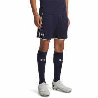 Under Armour Men's Chall Trainer Performance Gym Shorts Navy/White 