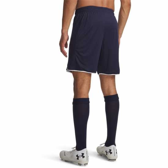 Under Armour Men's Chall Trainer Performance Gym Shorts Navy/White 