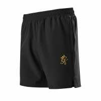 Gym King Energy Short - 6” Black/Gold 