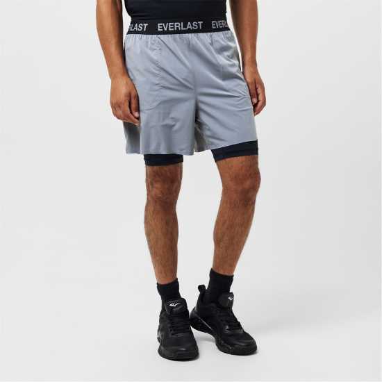 Мъжки Шорти 2In1 5In Shorts Mens  