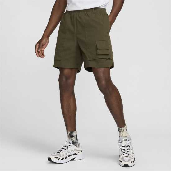 Nike Мъжки Къси Панталони С Джобове Mid Length Cargo Shorts Mens Nike Мъжки Къси Панталони С Джобове Mid Length Cargo Shorts Mens