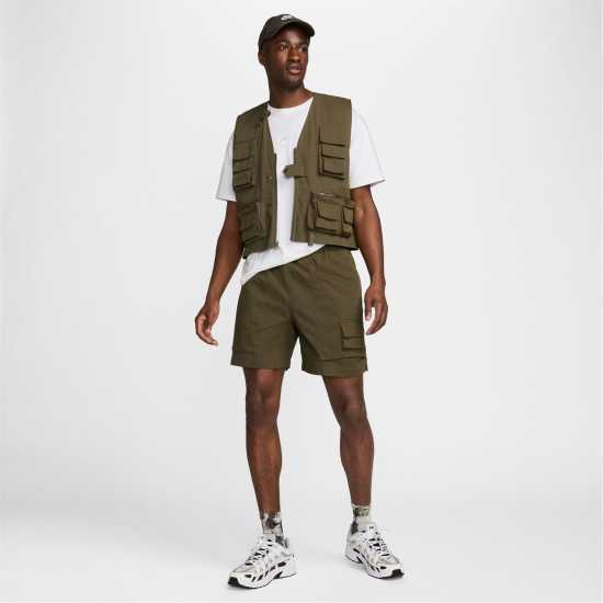 Nike Мъжки Къси Панталони С Джобове Mid Length Cargo Shorts Mens Nike Мъжки Къси Панталони С Джобове Mid Length Cargo Shorts Mens