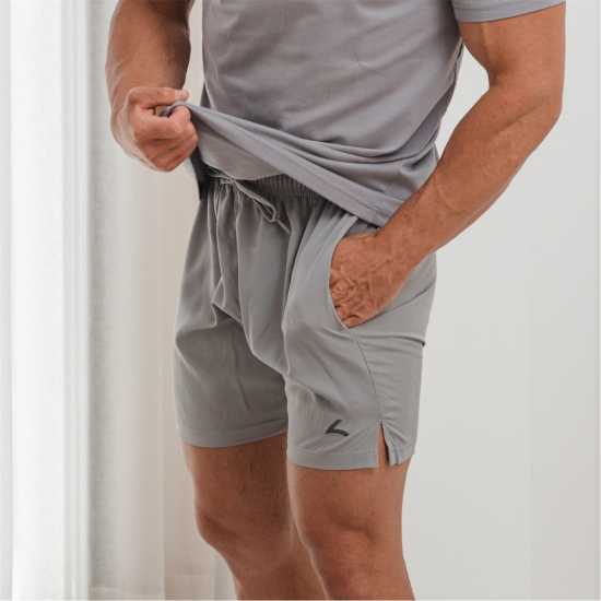 Reeva Premium Active Shorts Light Grey Мъжки къси панталони
