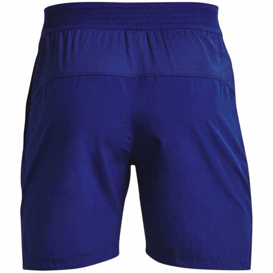 Under Armour Мъжки Шорти Accelerate Shorts Mens Blue/Orange Мъжко облекло за едри хора