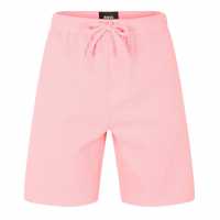 Hugo Boss Boss Mens Boss Bodywear Waffle Soft Texture Shorts Pink 685 