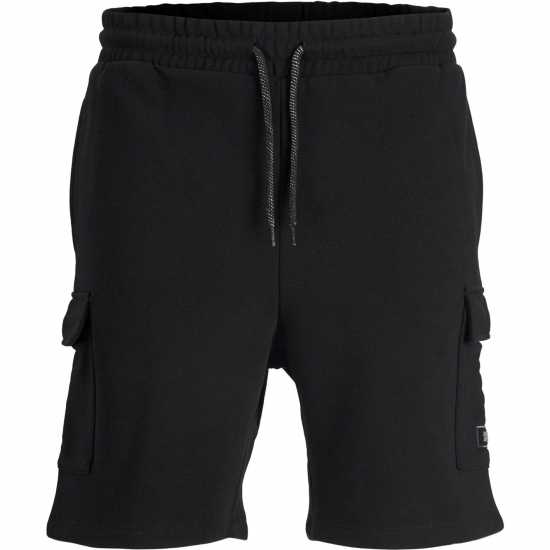 Jack And Jones Мъжки Шорти Reset Shorts Mens Black Мъжко облекло за едри хора