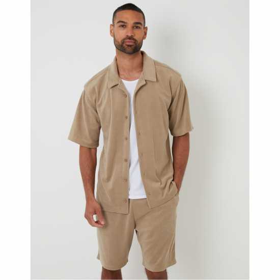 Мъжки къси панталони Threadbare Short Jonetta Sn99 Mid Stone Threadbare Short Jonetta Sn99 Mid Stone Мъжки къси панталони