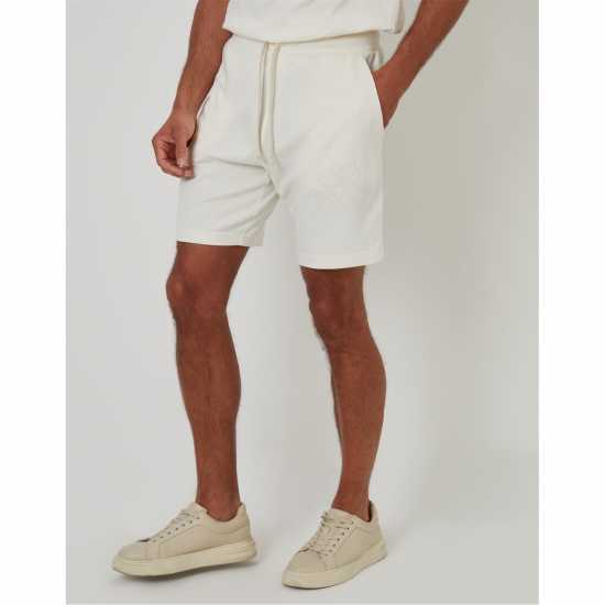 Threadbare Short Ardsley Sn99 White Мъжки къси панталони
