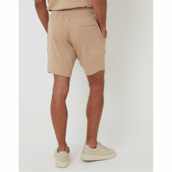 Мъжки къси панталони Threadbare Short Ardsley Sn99 Stone Threadbare Short Ardsley Sn99 Stone Мъжки къси панталони