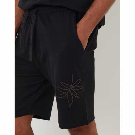 Мъжки къси панталони Threadbare Short Bexton Sn99 Black Threadbare Short Bexton Sn99 Black Мъжки къси панталони