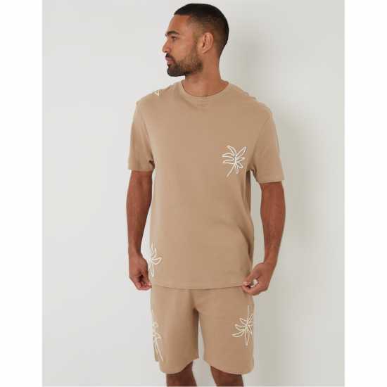 Threadbare Short Bexton Sn99 Stone Мъжки къси панталони