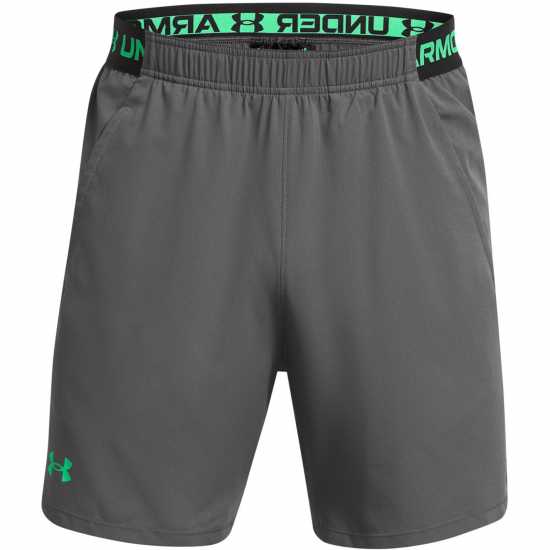 Under Armour Мъжки Къси Панталони За Фитнес Armour Ua Vanish Woven 6In Shorts Gym Short Mens Grey 
