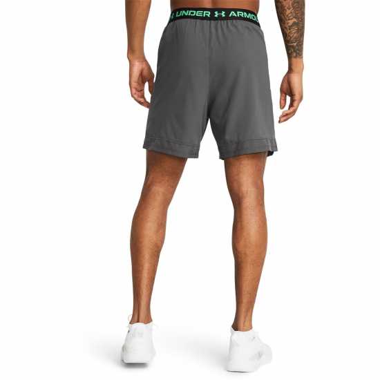Under Armour Мъжки Къси Панталони За Фитнес Armour Ua Vanish Woven 6In Shorts Gym Short Mens Grey 
