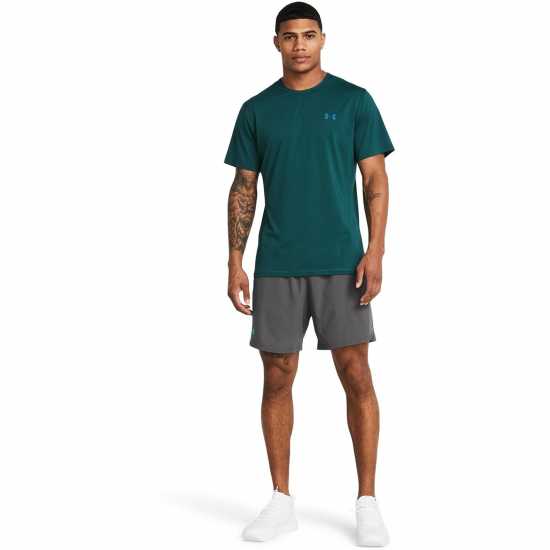 Under Armour Мъжки Къси Панталони За Фитнес Armour Ua Vanish Woven 6In Shorts Gym Short Mens Grey 