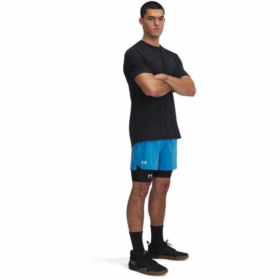 Under Armour Men's Vanish Woven Performance Gym Shorts Синьо 