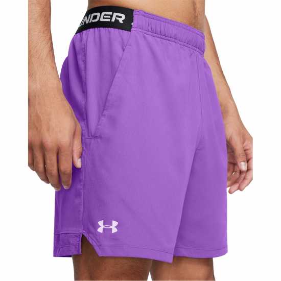 Under Armour Мъжки Къси Панталони За Фитнес Armour Ua Vanish Woven 6In Shorts Gym Short Mens Purple Under Armour Мъжки Къси Панталони За Фитнес Armour Ua Vanish Woven 6In Shorts Gym Short Mens Purple