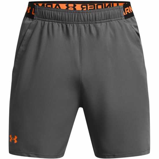 Under Armour Мъжки Къси Панталони За Фитнес Armour Ua Vanish Woven 6In Shorts Gym Short Mens Grey 