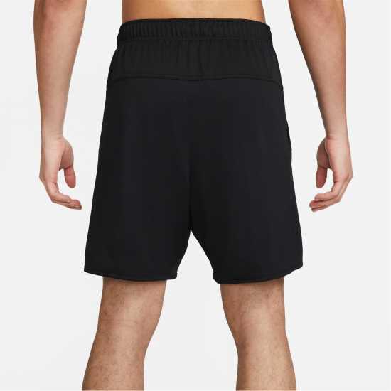 Nike Dri-FIT Totality Men's 7 Unlined Knit Fitness Shorts Черно Мъжко облекло за едри хора