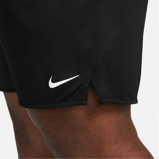 Nike Dri-FIT Totality Men's 7 Unlined Knit Fitness Shorts Black Мъжко облекло за едри хора