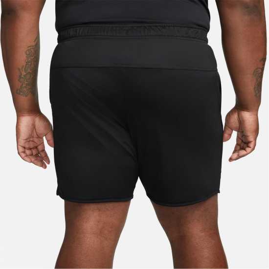 Nike Dri-FIT Totality Men's 7 Unlined Knit Fitness Shorts Черно Мъжко облекло за едри хора