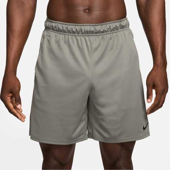 Nike Dri-Fit Totality Men's 7 Unlined Knit Fitness Shorts Light Army 