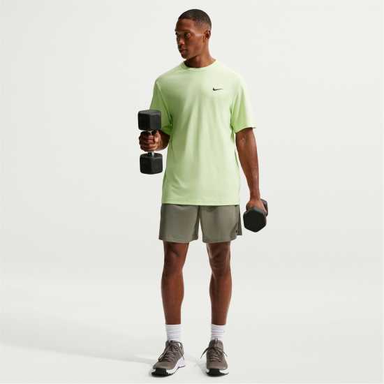 Nike Dri-Fit Totality Men's 7 Unlined Knit Fitness Shorts Light Army 