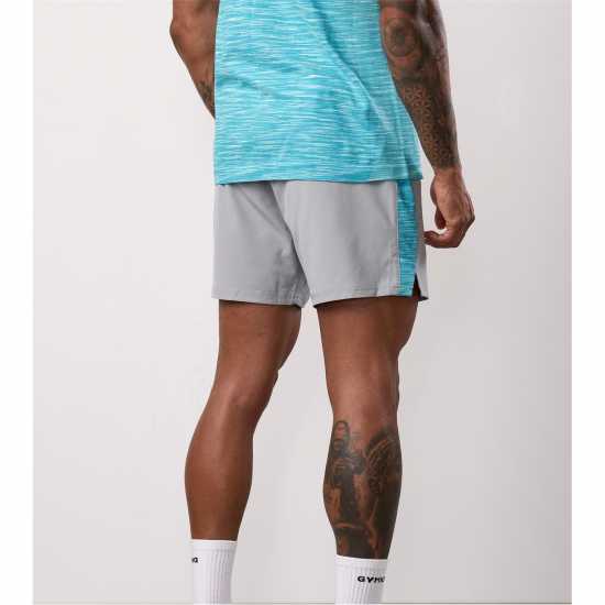 Gym King Energy Short Sn53 Grey/Ocean Blue Мъжки къси панталони