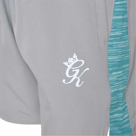 Gym King Energy Short Sn53 Grey/Ocean Blue Мъжки къси панталони