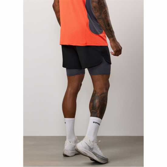 Gym King Prog 2In1Short Sn53  Мъжки къси панталони