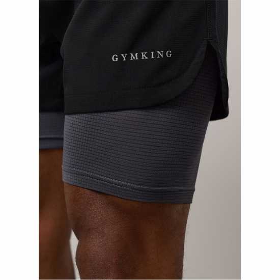 Gym King Prog 2In1Short Sn53  Мъжки къси панталони