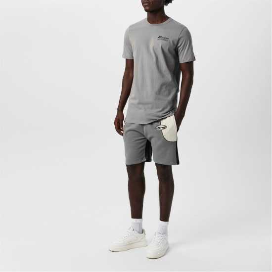 Dfnd London Race Shorts Сиво 