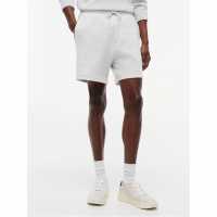 Tommy Jeans Men's Fleece Jogger Shorts Grey Heather 